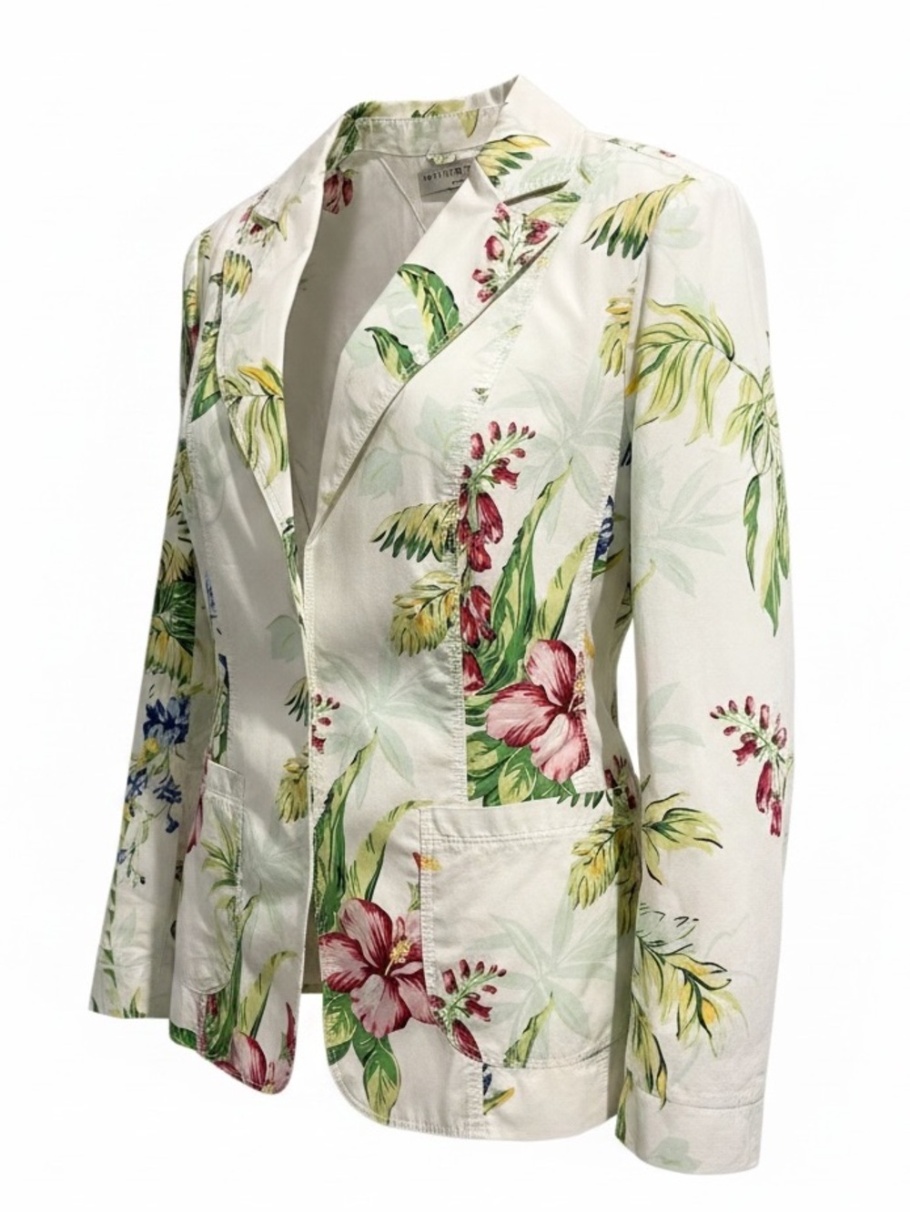 Tommy Hilfiger White Floral Coat Blazer Size 18 NWT